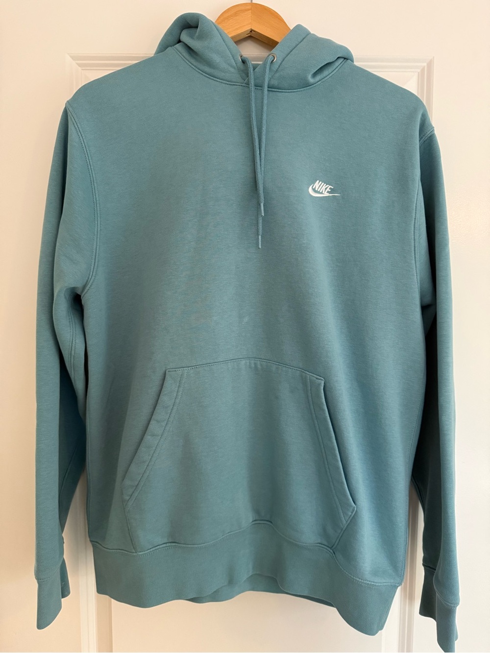 Nike Men's Teal Green Pullover Hoodie